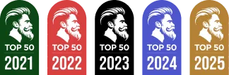 Medallas Soy Barbudo a Barbería Casual como peluquería influyente